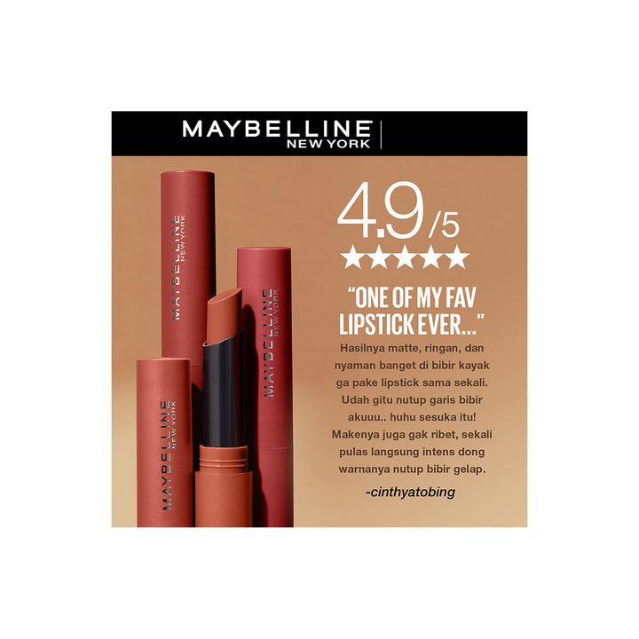 Maybelline Color Sensational Ultimatte Slim Lipstick - 888 More Caramel 1.7 gr