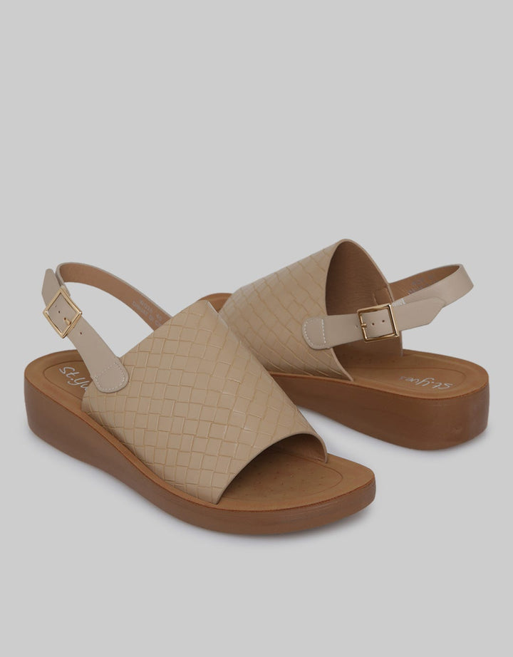 St. Yves Braid Big Slingback Sandal Wanita