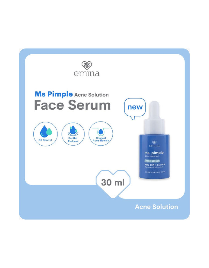 Emina Ms. Pimple Serum Acne + Oil Control 30 ml