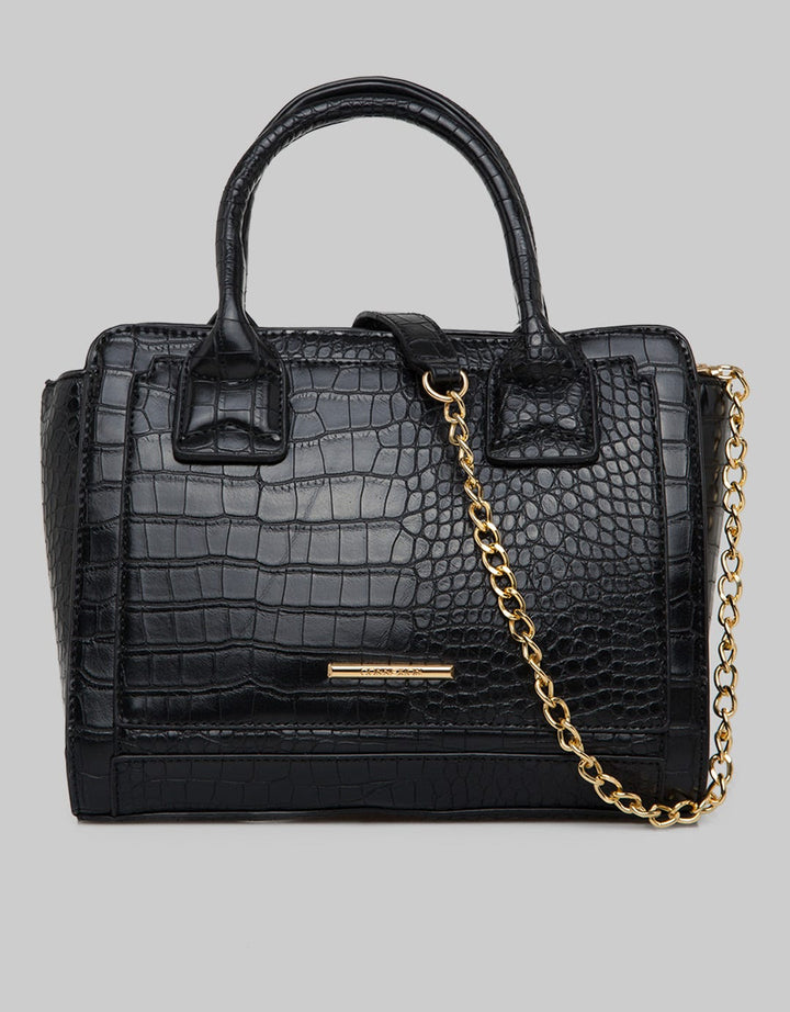 Connexion Crocodile Texture Handbag Wanita