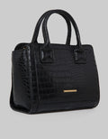 Connexion Crocodile Texture Handbag Wanita