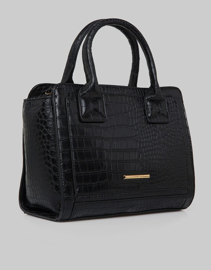 Connexion Crocodile Texture Handbag Wanita