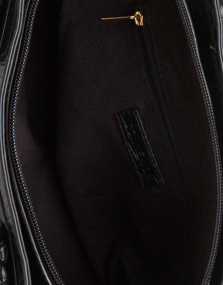 Connexion Crocodile Texture Handbag Wanita