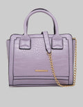 Connexion Crocodile Texture Handbag Wanita