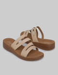 St. Yves Slipper Wedges Sandal Wanita