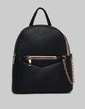 Nevada Chain Solid Backpack Women