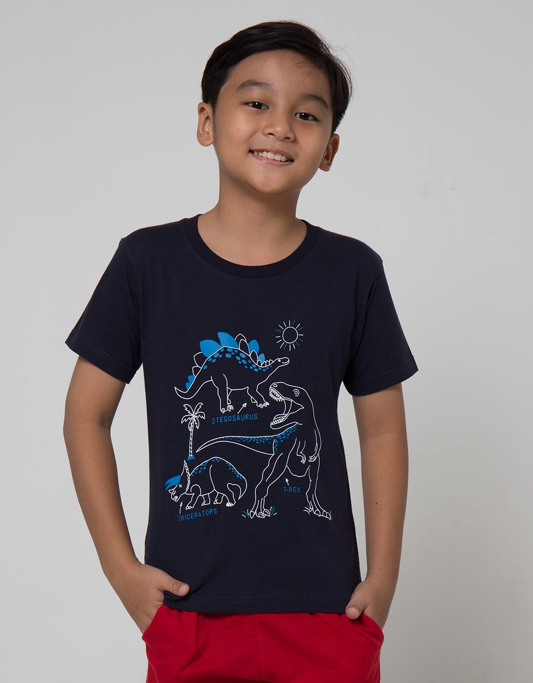 Little M Short Sleeve T-Shirt Dino