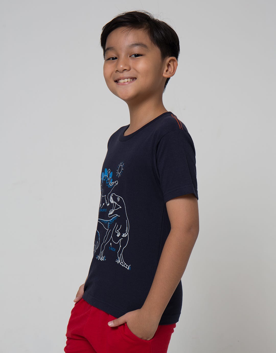 Little M Short Sleeve T-Shirt Dino