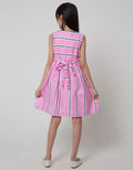 Kidz Too Midi Dress Salur Tas Bunny