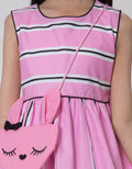 Kidz Too Midi Dress Salur Tas Bunny