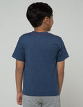 Little M Dino Aps Kaos Anak Laki-laki