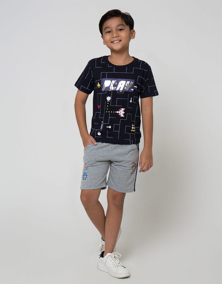 Little M Short Sleeve T-Shirt  Foil Play