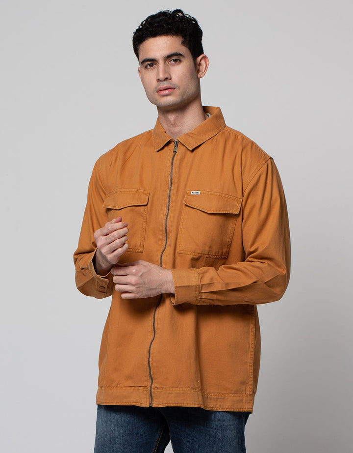 Nevada Shacket Shirt Jacket With Zipper