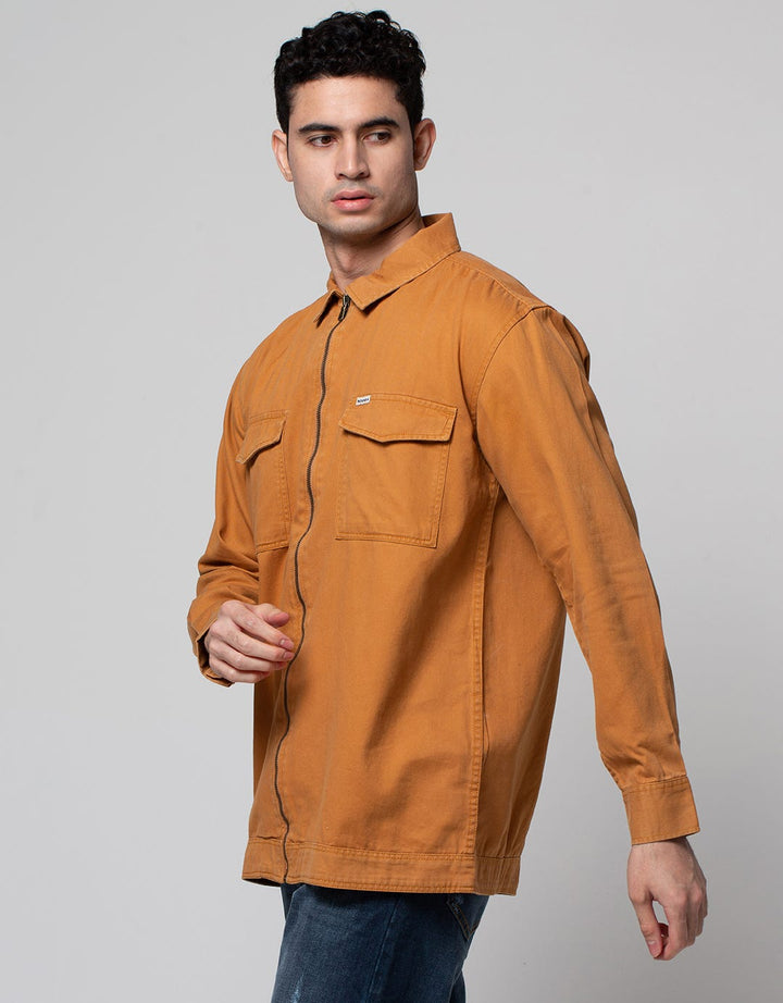 Nevada Shacket Shirt Jacket With Zipper