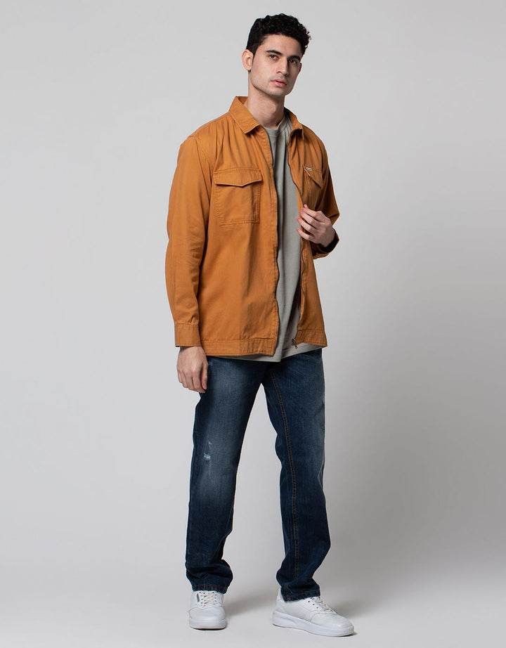 Nevada Shacket Shirt Jacket With Zipper