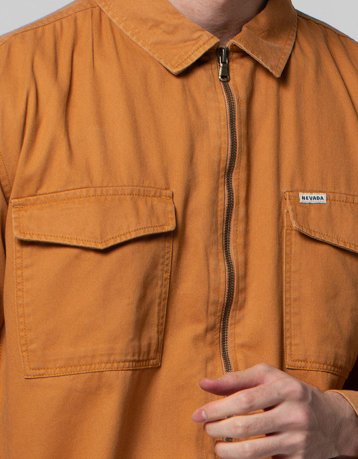 Nevada Shacket Shirt Jacket With Zipper
