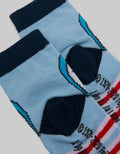 Kidz Too Doraemon Head Kaus Kaki Anak