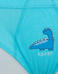 Kidz Too Brief Pack 3 Underwear Boys Dinosaur Roar