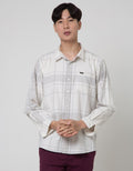 Nevada Long Sleeve Shirt Checked Flannel Oversized