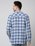 Nevada Long Sleeve Checked Flannel Shirt Kmlb011