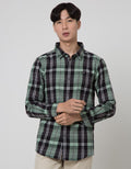 Nevada Long Sleeve Checked Flannel Shirt