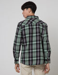 Nevada Long Sleeve Checked Flannel Shirt