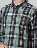 Nevada Long Sleeve Checked Flannel Shirt