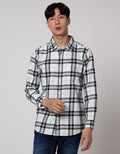 Nevada Checked Flannel Kemeja Pria