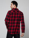Nevada Long Sleeve Shirt Checked Motif Flannel