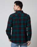 Nevada Long Sleeve Shirt Checked Flannel Fashion