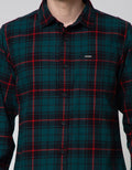 Nevada Long Sleeve Shirt Checked Flannel Fashion