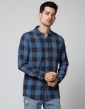 Nevada Long Sleeve Shirt Checked Flannel Casual