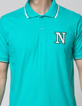 Nevada Short Sleeve Polo Shirt Striped Neck