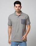 Nevada Short Sleeve Polo Shirt With Pocket And Print