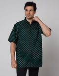 Cole Kemeja Lengan Pendek Full Print Pria