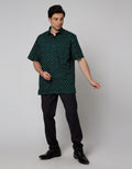 Cole Kemeja Lengan Pendek Full Print Pria