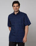 Cole Kemeja Lengan Pendek Full Print Pria
