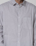 Cole Long Sleeve Shirt Print Regular