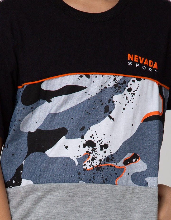 Nevada Sport Abstract Print Kaos Anak Laki-laki