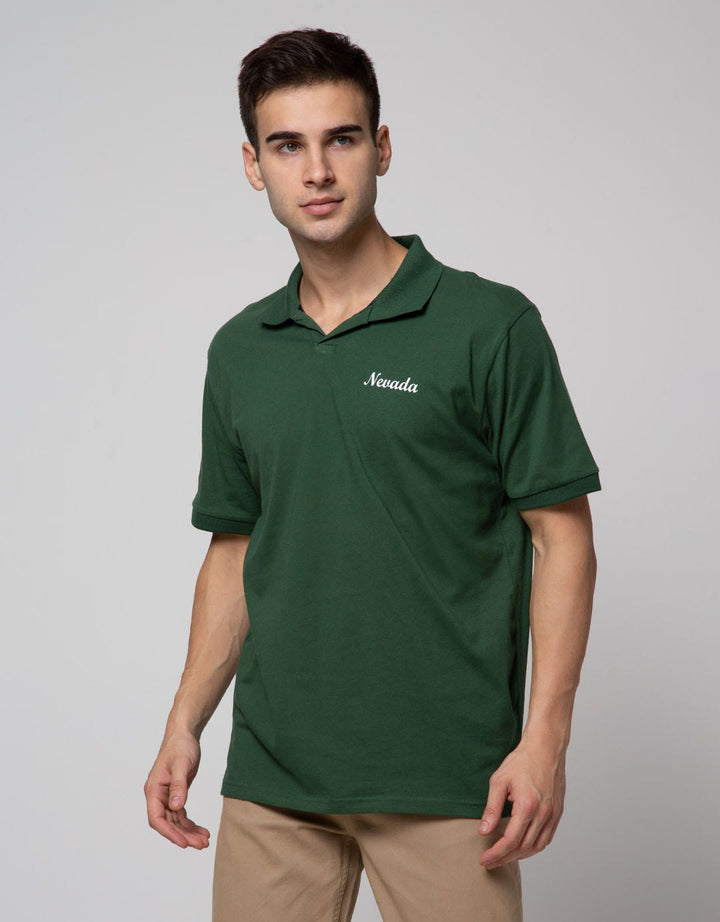 Nevada Short Sleeve Polo Shirt V Collar