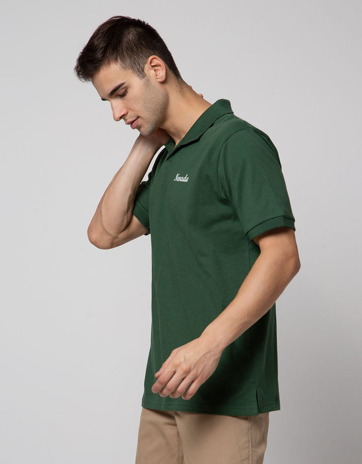 Nevada Short Sleeve Polo Shirt V Collar