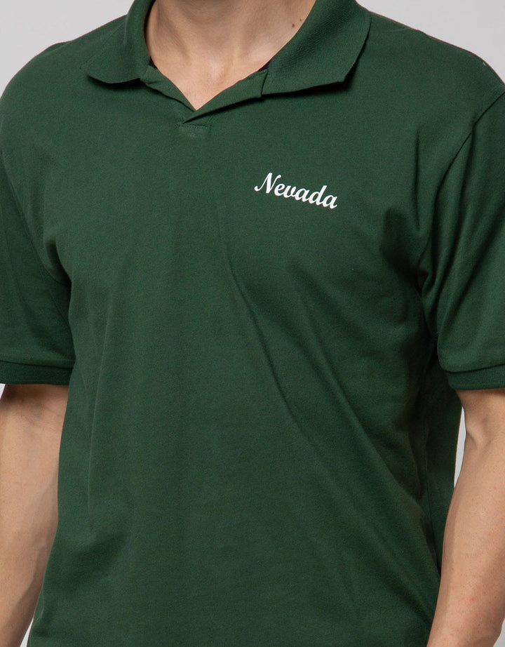 Nevada Short Sleeve Polo Shirt V Collar