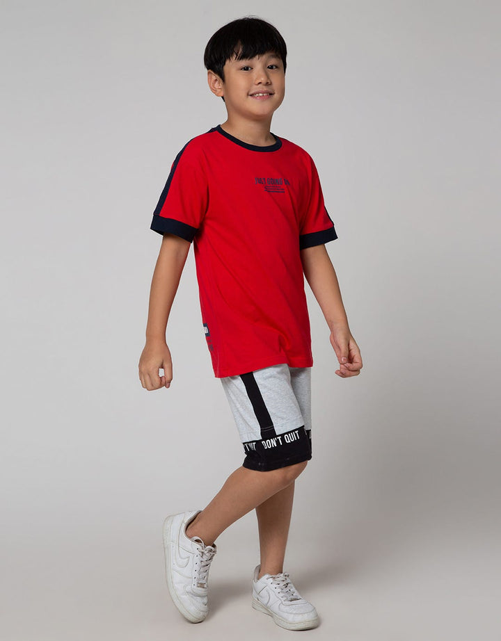 Nevada Sport Mesh Kombi Kaos Anak Laki-laki