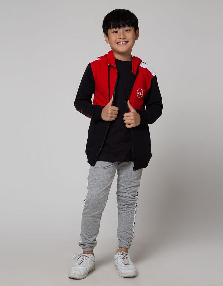 Nevada Knit Hoody Jaket Anak Laki-laki