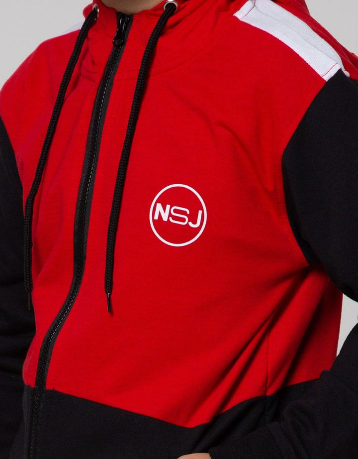 Nevada Knit Hoody Jaket Anak Laki-laki