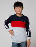 Nevada Sport Block Tape Sweater Anak Laki-laki
