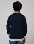 Nevada Sport Block Tape Sweater Anak Laki-laki