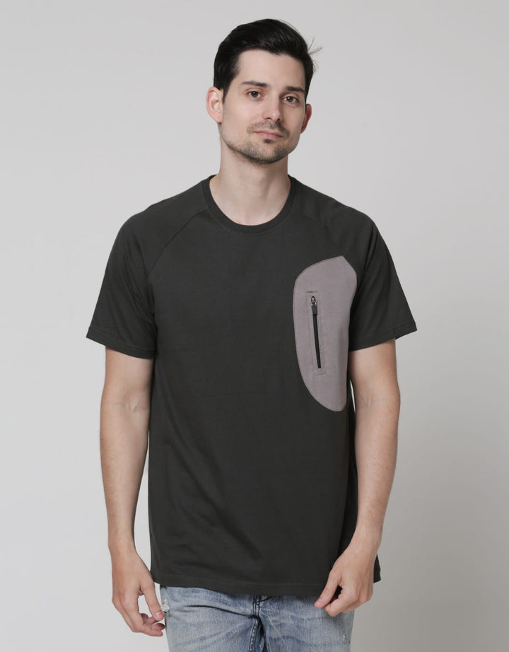 Nevada Short Sleeve Raglan T-Shirt Regular With Postman Pocket