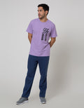 Nevada Print Casual Kaos Pria