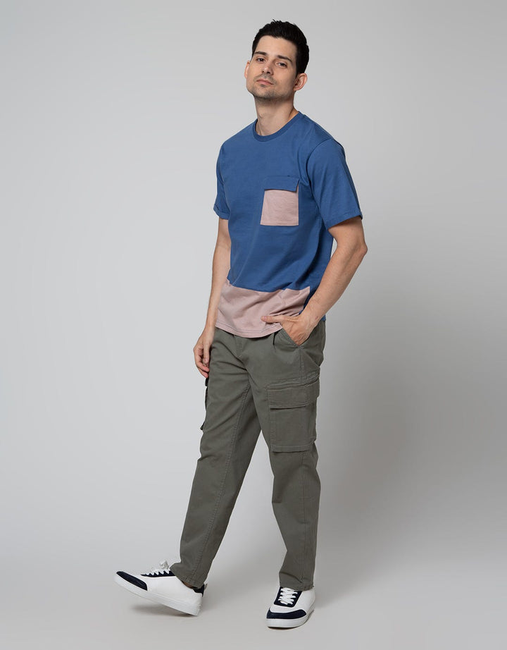 Nevada Short Sleeve T-Shirt With Pocket Closing